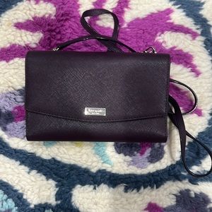 Purple Kate spade crossbody